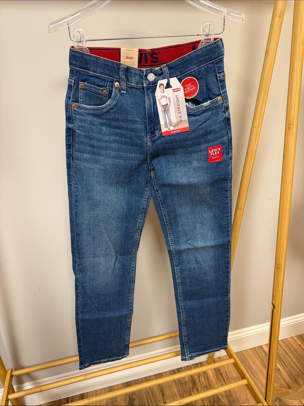 Levi's 514 Kids Stretch Straight Jeans